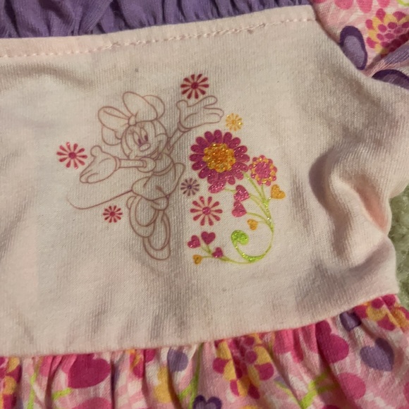 Officially Licensed Disney Minnie Mouse Tunic 2-Piece Pant Set Size 24 Months - Picture 3 of 11